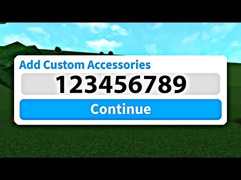 How To Enter & Use Custom Accessory/Hair/Clothing Codes In Bloxburg? |How To Find Custom IDs| ROBLOX