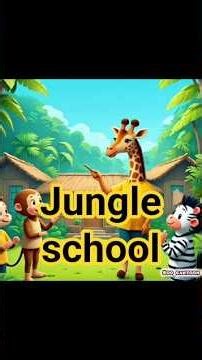 Animal School 🏫 | Learn Colors in a Fun Way | Kids Learning Video