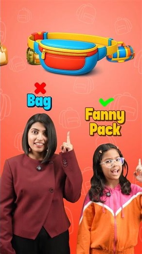Every Bag is NOT a Bag 🎒 | Learn Different Types of Bags | Kids English Adi Connection #shorts
