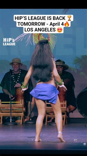 🔥🤩 TOMORROW – LOS ANGELES 🏆Heiva i Los Angeles is back, April 4 ⏳️ #tahitiandance #hipsleague