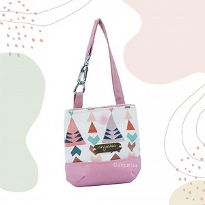 Totie Pouch Sewing Pattern: Mini Tote Keychain, Beginner-friendly (PDF) - Etsy