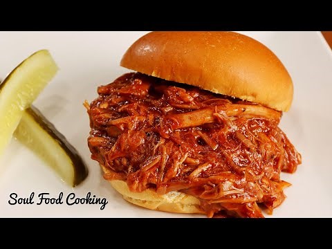 Pulled Pork Sandwich - How to Make BBQ Pulled Pork