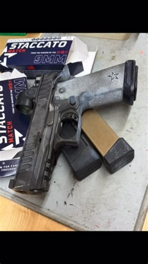 10-8 Performance on Instagram: "Last USPSA match of the calendar year is in the books. Not the performance I had hoped for, but massive growth since earlier in the season. Our usual squad of abusive maniacs made for a very fun day, and I am grateful to get to shoot with them all. I am pleased with my progress this season, having only returned to the sport this April, after a 13 year hiatus due to work and life. My @staccato2011 HD P4 and match ammo, @trijicon SRO 5 MOA, and 10-8 base pads all ra