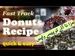 Fast Donuts Recipe - Quick & Easy Way
