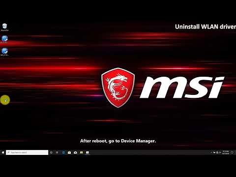 MSI® HOW-TO troubleshoot Intel Wireless LAN issues (code 10 error in Device Manager)