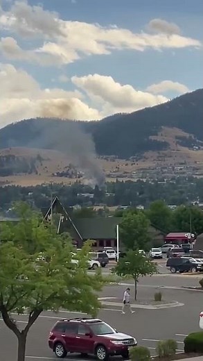 RAW VIDEO: Structure fire in Missoula's South Hills