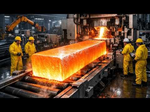 Aluminum Scrap Recycling & Billet Casting Process | How Aluminum Is Recycled in Factory