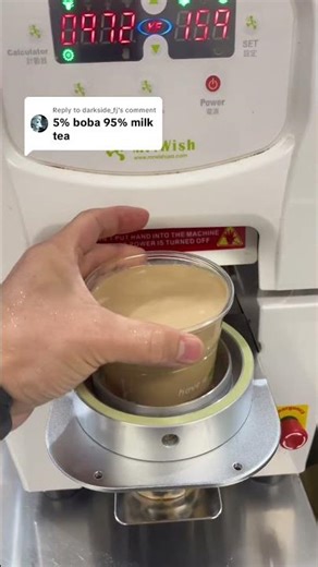 Who like their boba tea with little bit of boba? ( not me😂) #boba #bobatea #yummy