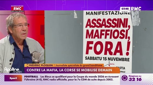 Grande mobilisation anti-mafia en Corse : "L'économie légale colonisée"