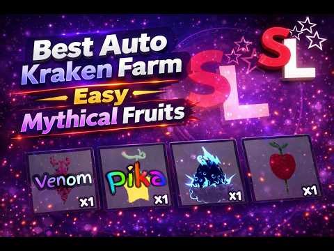 [ Free ] Auto Kraken Farm , (Best GPO Script , StarLit Hub)