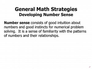 Number Sense - Magoosh GRE