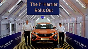 Tata Harrier Production Begins In India — First SUV Rolls Out Of Pune Plant