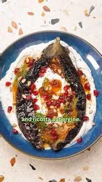Sticky Harissa & Ricotta Aubergine