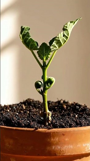 Growing Fig Tree From Seed Time Lapse – 145 Days