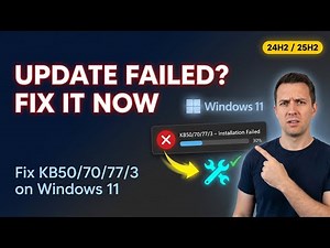 Fix KB50/70/77/3 Not Installing on Windows 11 (Step-by-Step Guide)