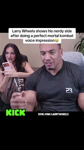 Larry Wheels shows his nerdy side after doing this😂👀