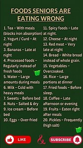 Foods Seniors Eat Wrong (And Simple Fixes That Help After 60)