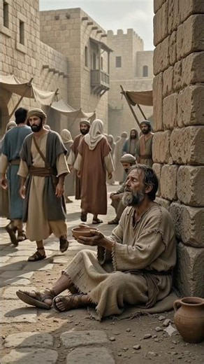 Jesus Heals a Man Born Blind | Powerful Bible Miracle 👁️✨