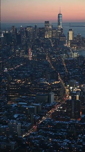 New York City from Above | Day & Night Drone Cinematic (4K) #newyork #nyc #new york city