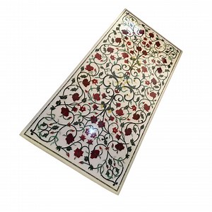 Handcrafted White Marble Dining Table With Intricate Inlay Work Home Decor - Etsy