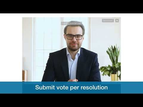 ConveneAGM Features: How to Cast a Live Vote (Split Vote)
