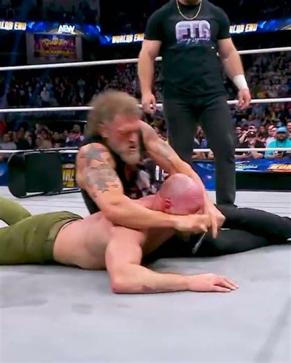 #AEWWorldsEnd 2024: When Adam Copeland came face-to-face with Jon Moxley!