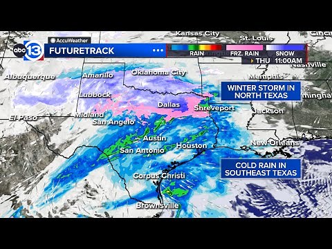 Get ready for widespread cold rain to arrive Thursday