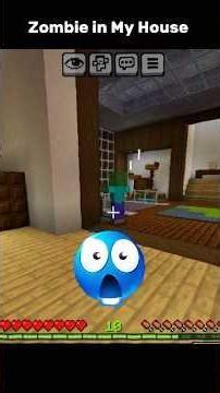 Zombie in My House At 3am ! #shorts #minecraft #horror