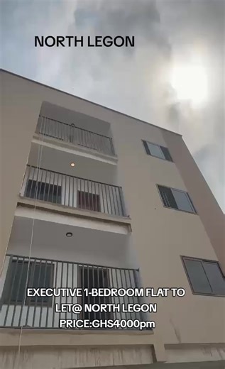 Executive chamber and Hall apartment for rent located at North Legon going for Ghc4000/ month #northlegon #viral_video #1bedroom #apartment #luxurious