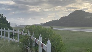 American Airlines Flight AA1427 departing the Argyle International Airport this afternoon . Vincentian Rochell Roache-Lanza made history as the first Female Vincentian American Airlines Pilot to land at the AIA. She touched down close to 3pm this afternoon to a water salute and welcome reception. #historicalmoment #vincypride | NBC Radio St Vincent and the Grenadines