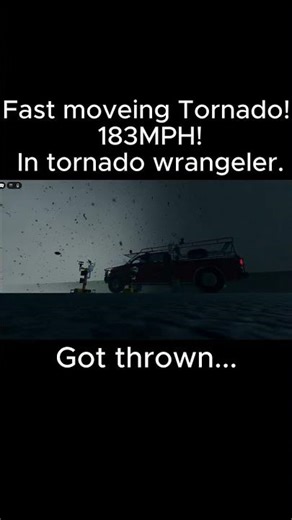 183MPH Intercept! Tornado wrangler. #roblox #twisted #tornado
