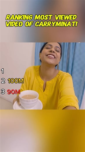 MOST VIEWED VIDEOS OF CARRYMINATI #shorts #carryminati