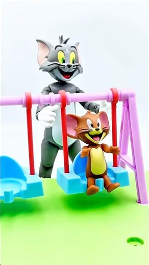 Satisfying with Unboxing Tom & Jerry in Playground Swing Fail Funny Video | Part 4 #shorts