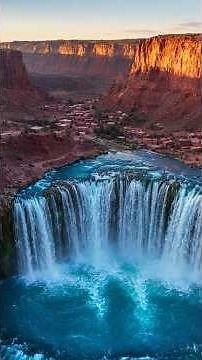 America's Most Remote Village Is at the Bottom of the Grand Canyon 🏜️Video Project #didyouknow