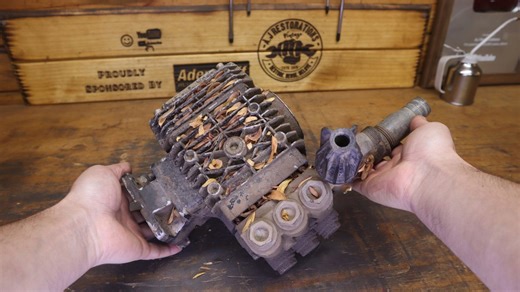Complete High Pressure Water Pump Restoration