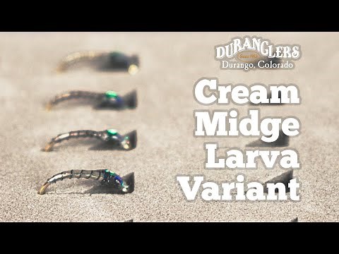 This Fly Catches Trout - Cream Midge Larva Variant Fly Tying - Duranglers Flies and Supplies