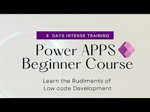 Power Apps Beginner Course - Day 1