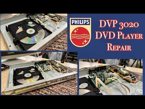 Philips DVP3020 DVD Player Repair ‪@Mymatevince‬ ‪@Techmoan‬