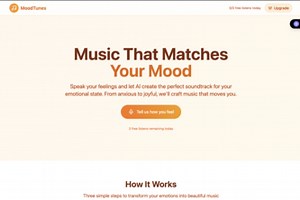 MoodTunes – AI-Generated Music Based on Your Mood