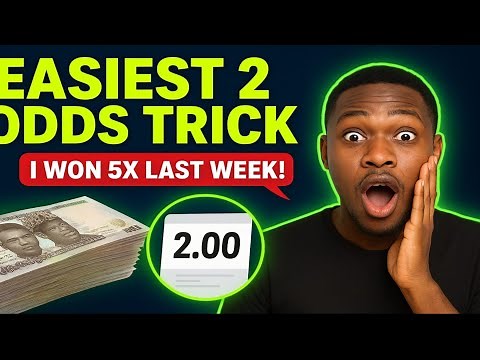 The Easiest 2 Odds Betting Trick for Consistent Wins