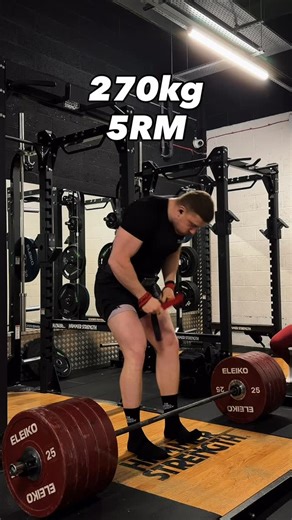 Sam Grover | Strength Coach on Instagram: "Biggest raw set of 5 to date and felt like there were 3 more in the tank 😂 Lesss goh"