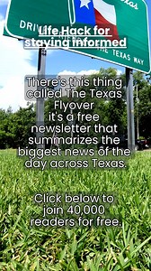 Start your day with the top Texas headlines, start it with us! The Texas Flyover. | The Texas Flyover