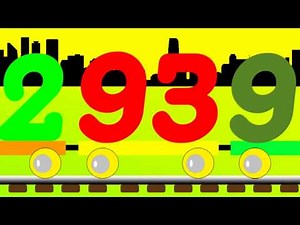 Learn Number Train - Easy to Learn Numbers 91 to 100