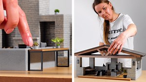 84K views · 109 reactions | Amazing miniature house model. Mini DIYs & crafts: | 5-Minute MAGIC | Facebook