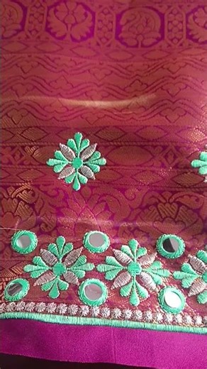 mirror computer work blouse lakshmi ledis Tailor # Dharmavaram #