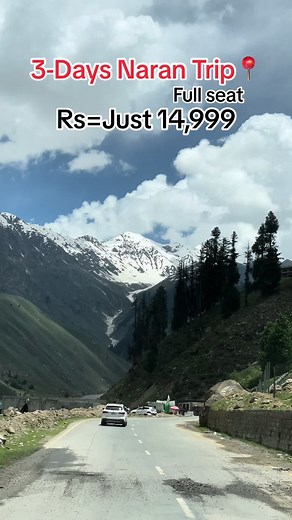 SUMMER TRIPS ARE AVAILABLE💫❤️ : DEPARTURE'S : Every Monday and Thursday night📍 : Every Tuesday and Friday Night📍 : 3 days swat kalam📍 : 3 days Kashmir Arangkel : 3 days Naran Babusar : 5 days Hunza Nalter : 6 days sakardu&bashu valley : 7 days Sakardu deosai : 8 days Hunza Sakardu Book Your 5 seats & get 1 folding free of cost Limited time offers available now book your tour with us ✅ Travel with Zia #foryou #naran #viralvideo #viral #tourist #tourism #tiktok #fyp #hunza #gilgit #views #grow