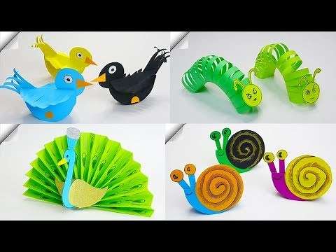 6 DIY paper crafts | Paper toys