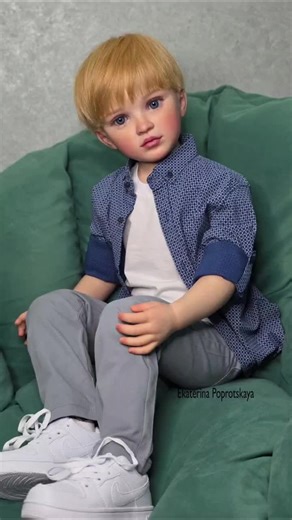he so cute reborn doll 42inch arist Shakira by ping lau I need this kit 😫 #whiteboy #rebornboy #dolls