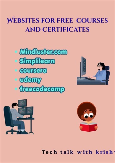 Best Websites for Free Courses & Certificates 💻📚 #shorts