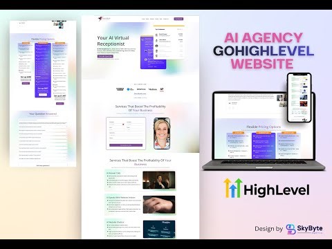 AI Agency GHL Website | GoHighLevel AI Agency Website